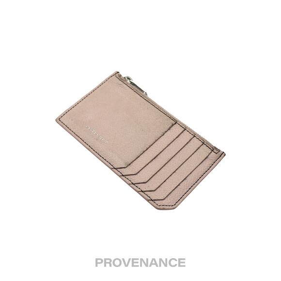 🔴 Saint Laurent Paris SLP Fragment Zip Card Wallet - Powder Pink - Picture 4 of 10